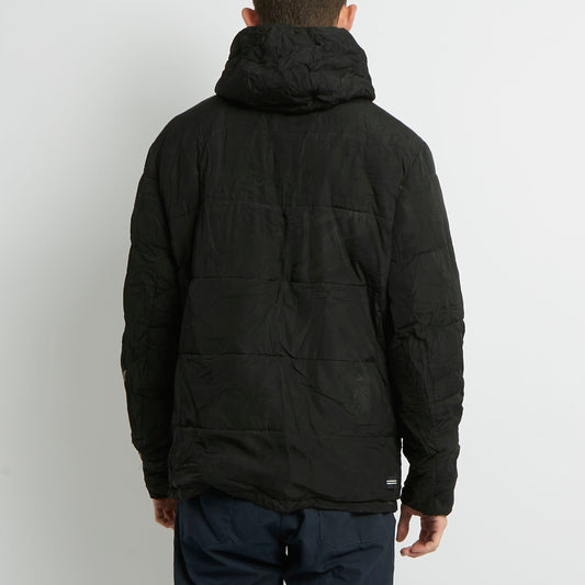 Nautica Graphic Hooded Puffer Jacket - M