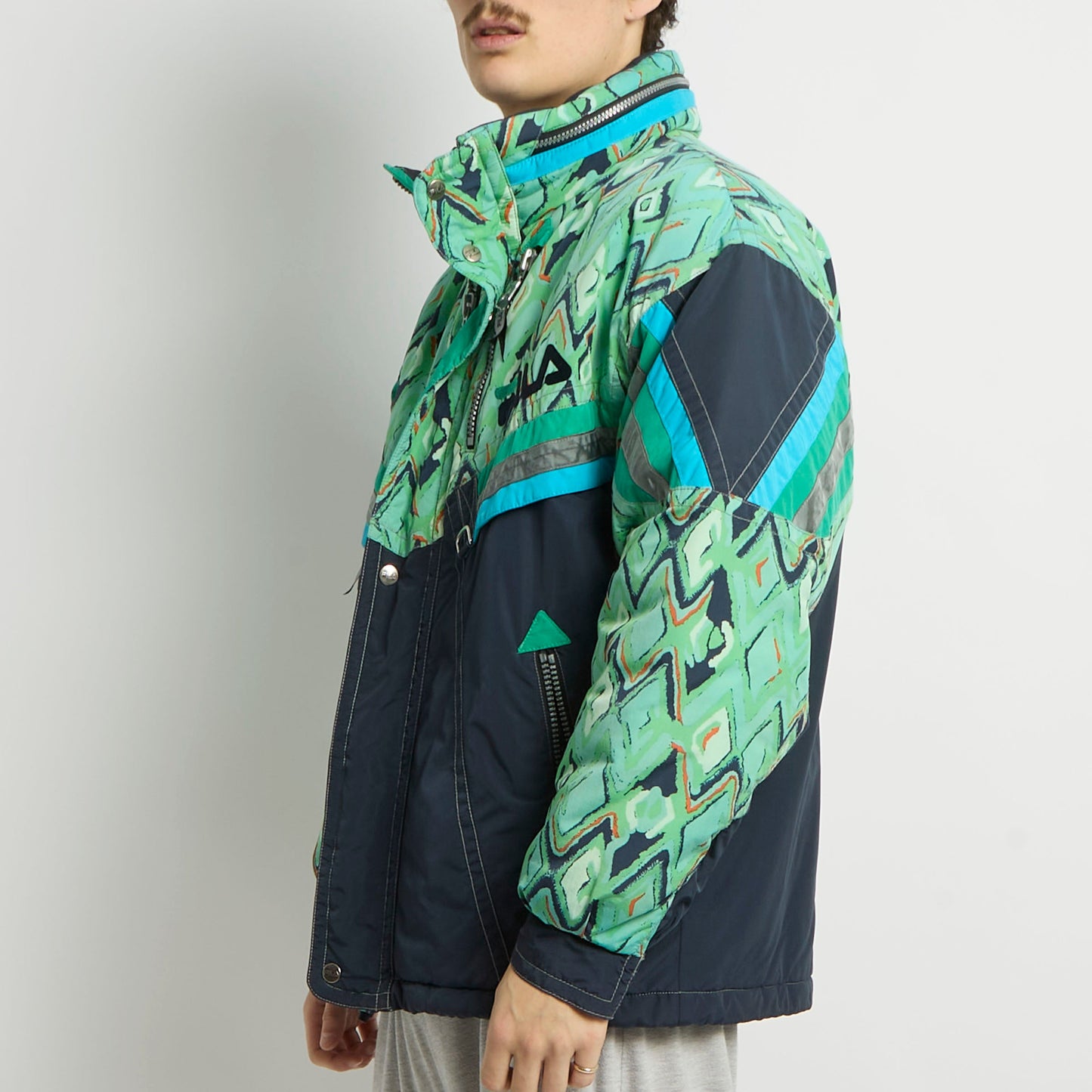 Fila Padded Graphic Jacket - M