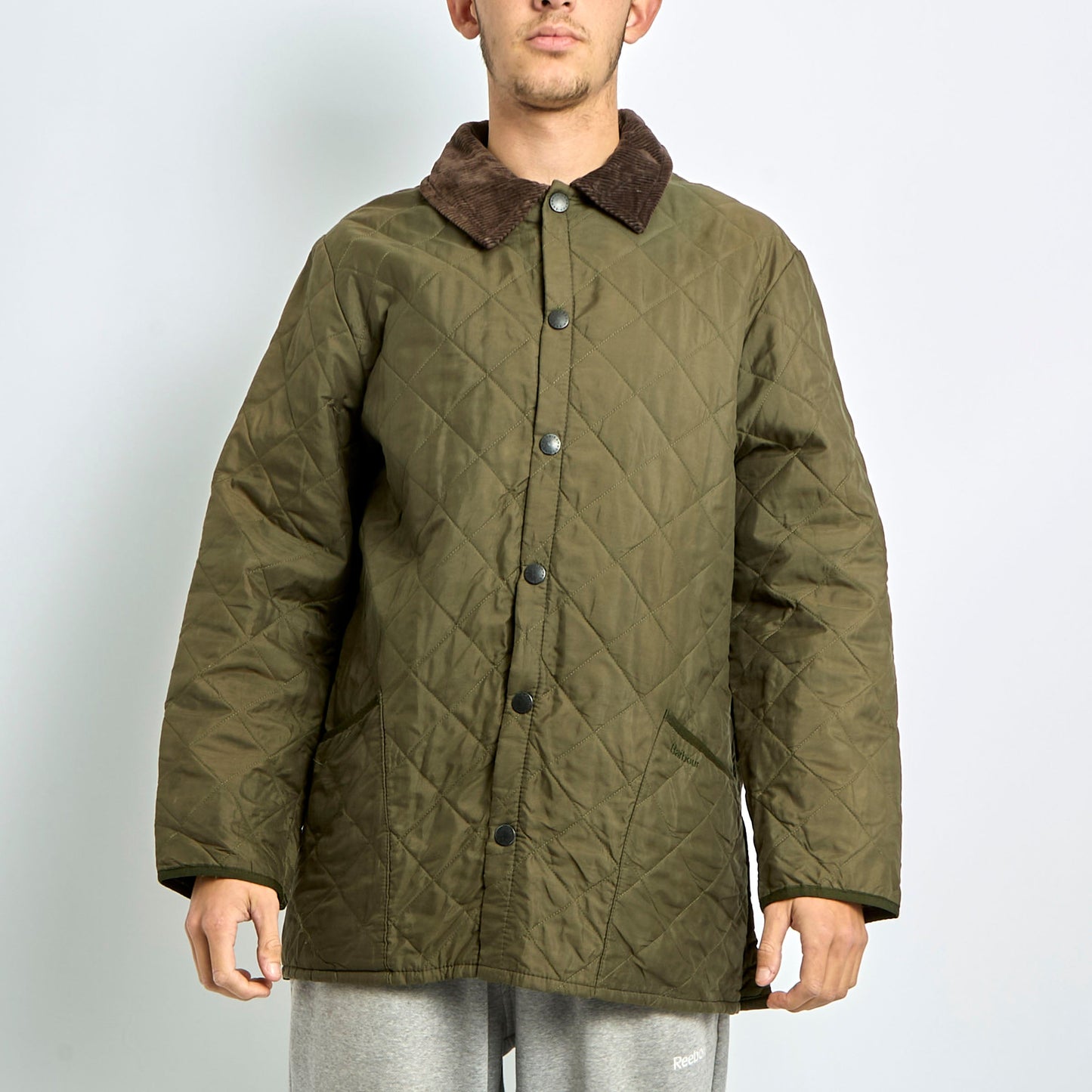 Barbour Diamond Stitch Fleece Lined Jacket - M