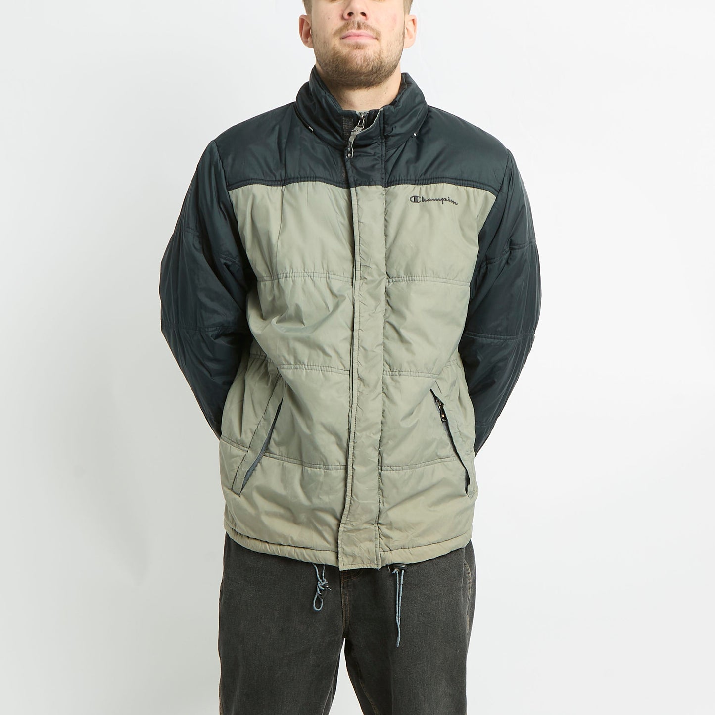 Champion Block Colour Puffer Coat - M