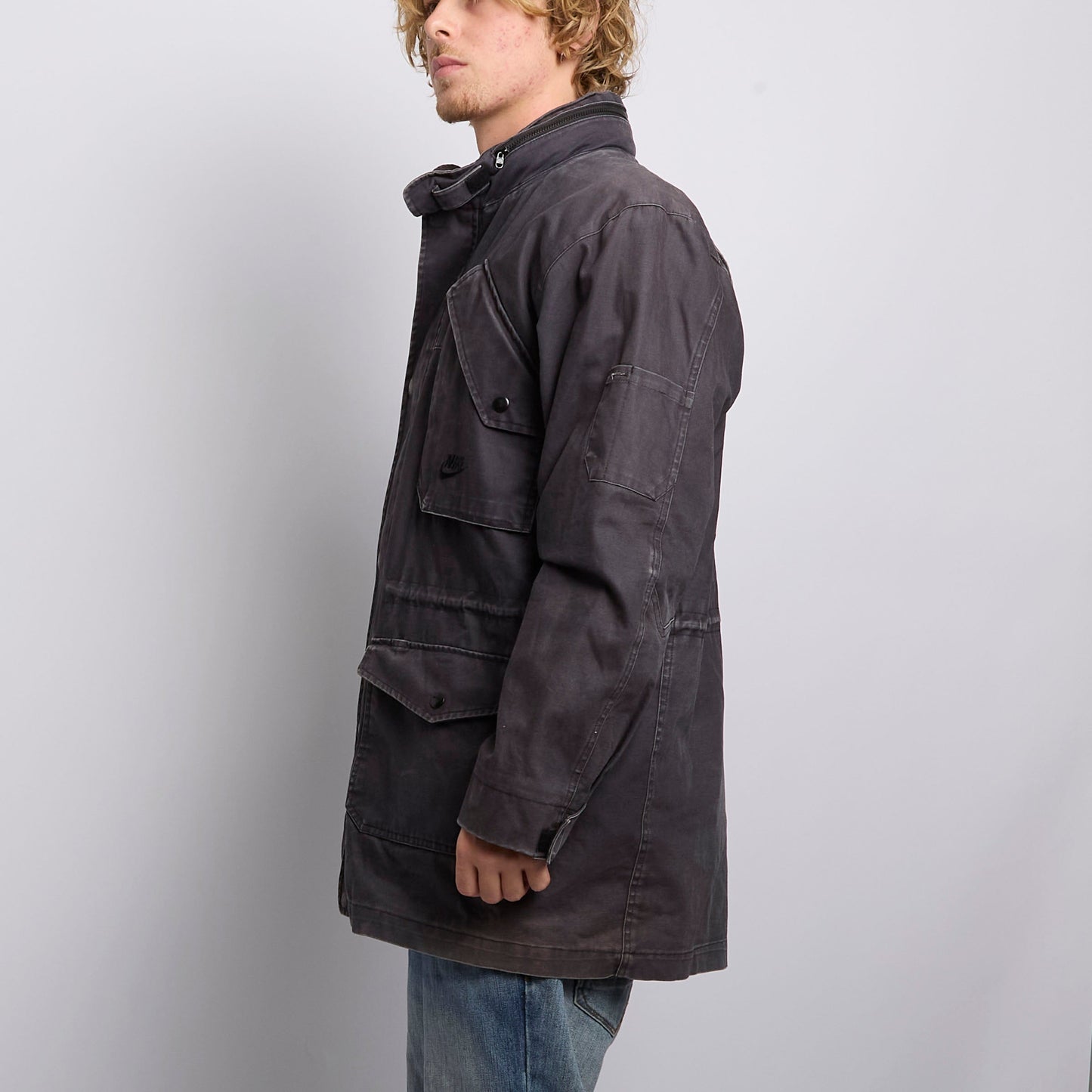 Nike Pocket Detail Washed Jacket - M