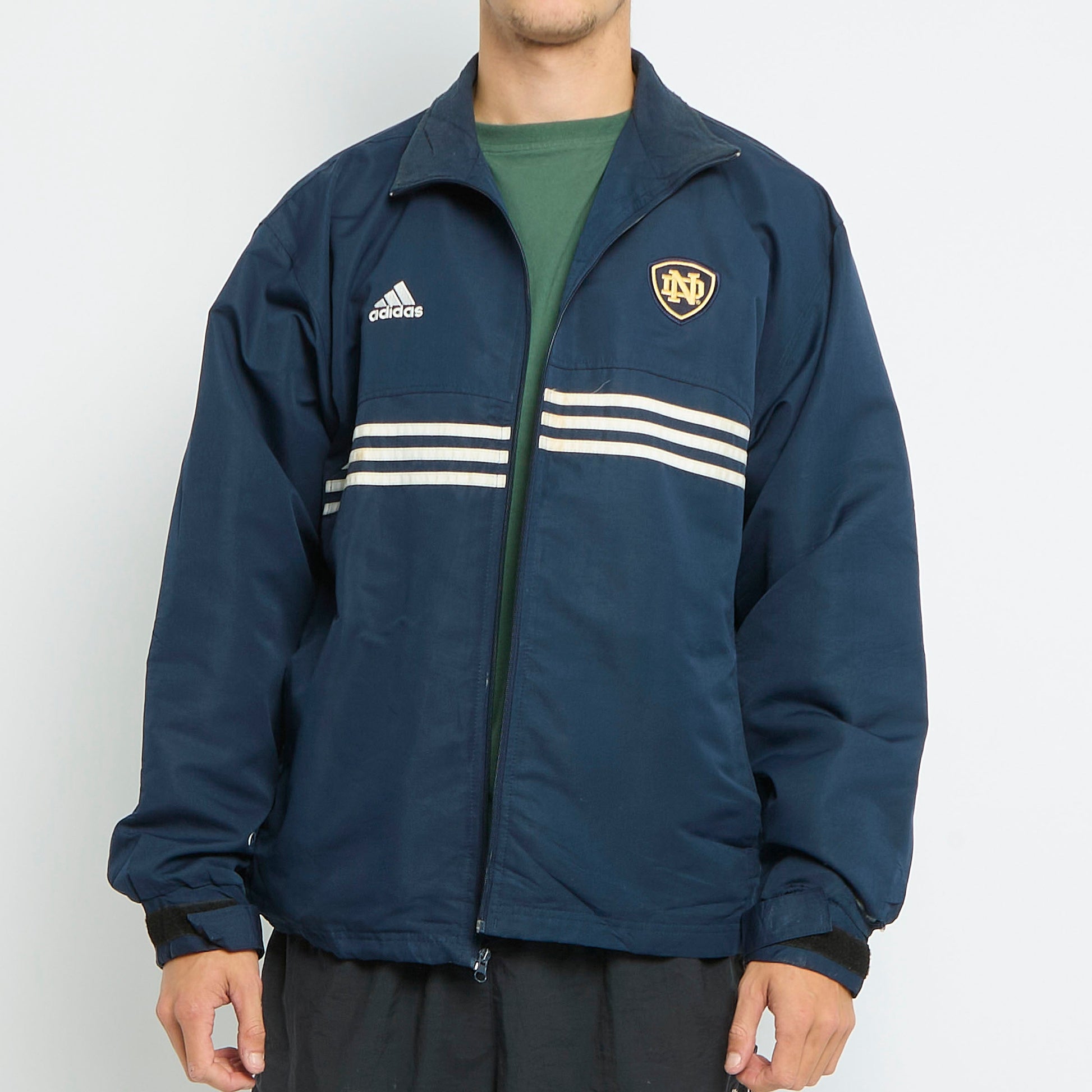 Adidas Logo Light Windbreaker Jacket - M