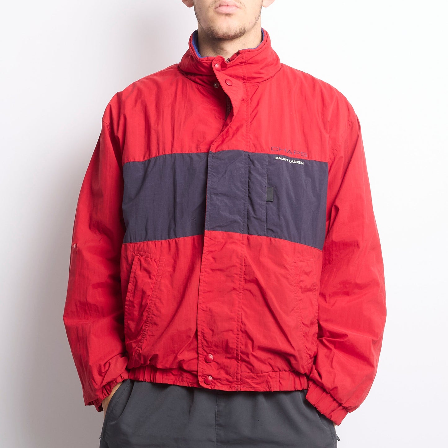 Chaps Windbreaker Jacket - M