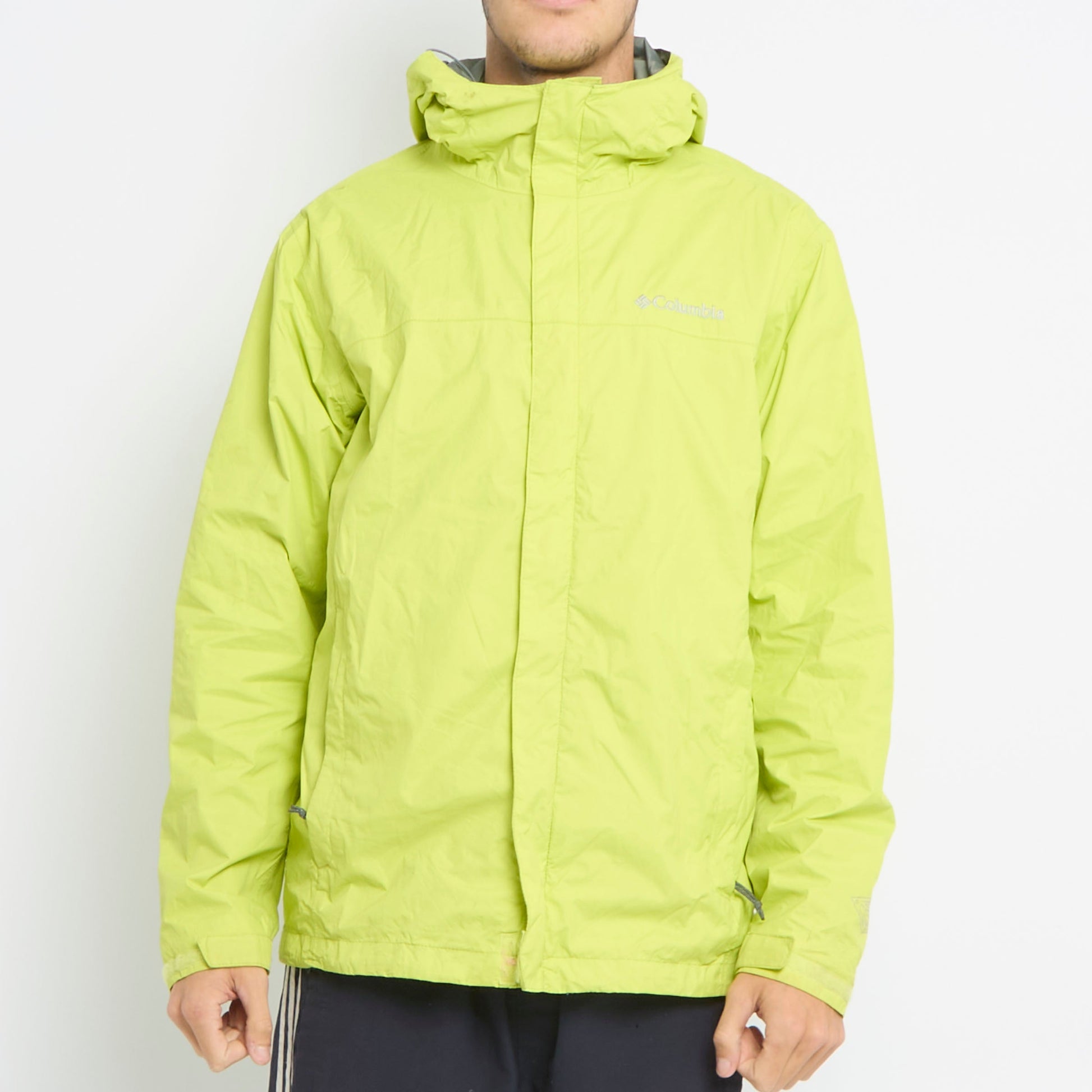 Columbia Zip Up Hooded Jacket - M