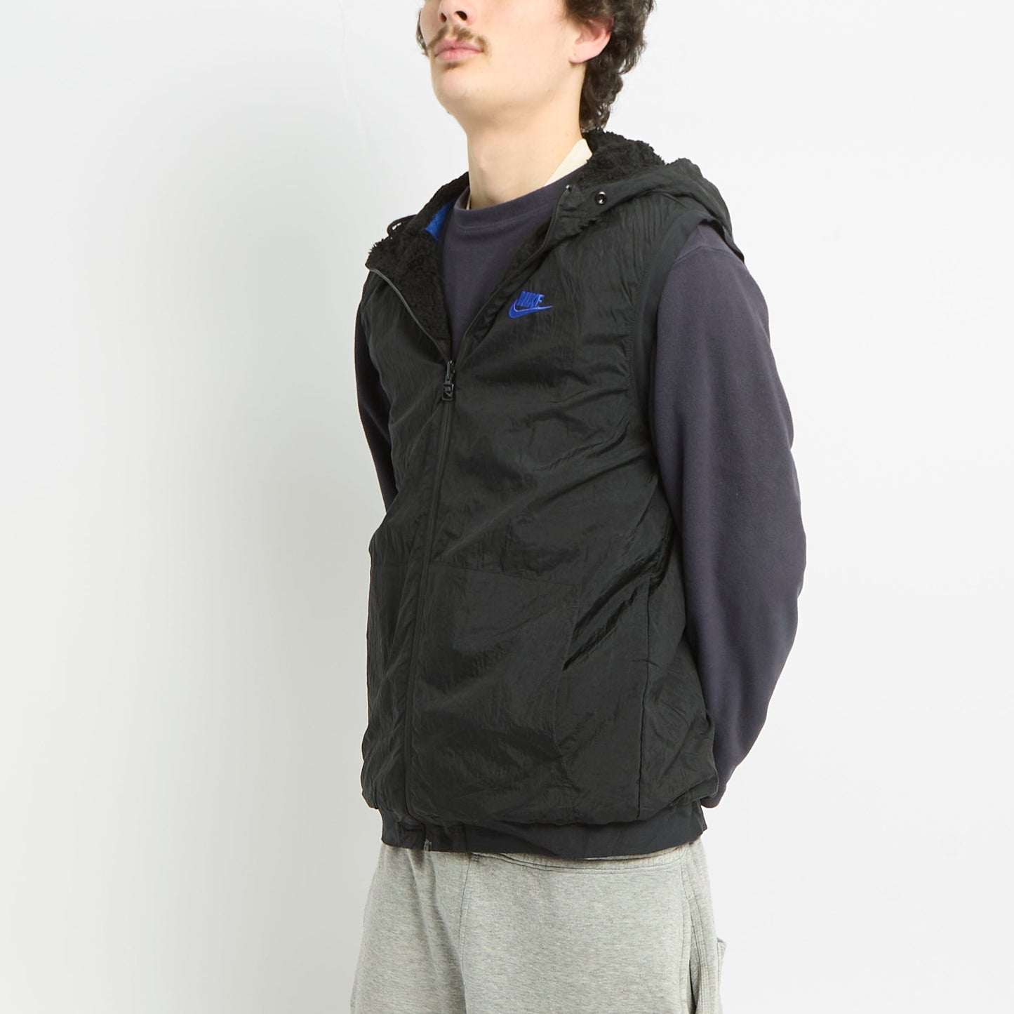 Nike Hooded Gilet - S