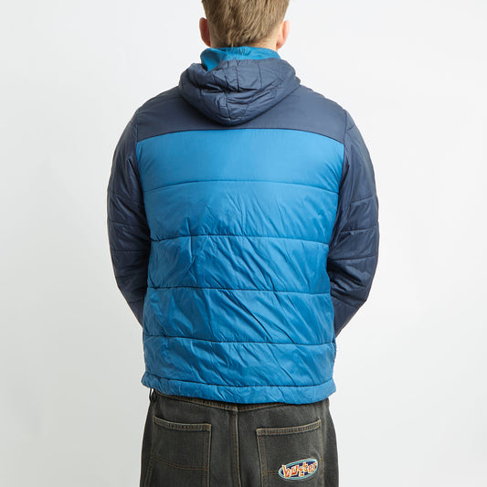 North Face Lightweight Two Toned Puffer Coat - S