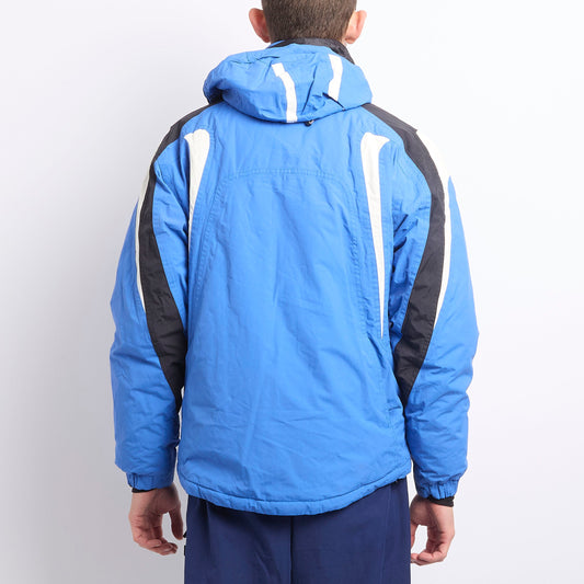 Sergio Tacchini Hooded Padded Jacket - S