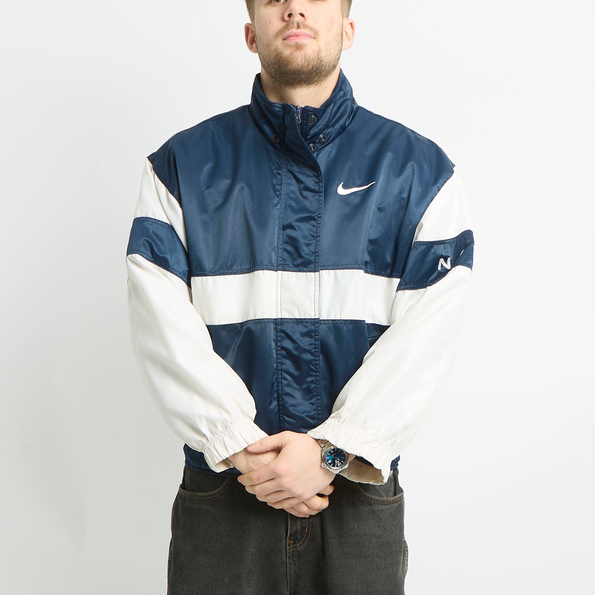 Nike Block Colour Puffer Coat - S