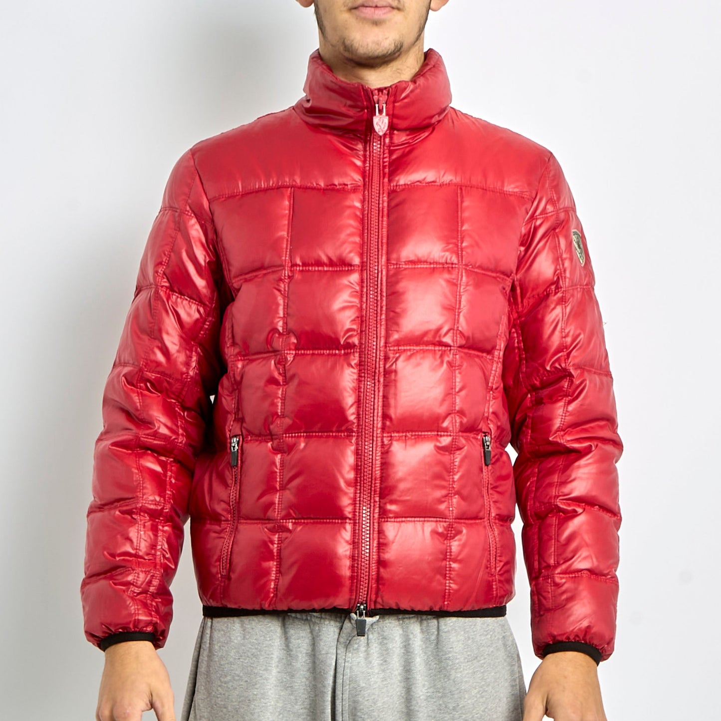 Ferrari Square Stitch Puffer Jacket - S