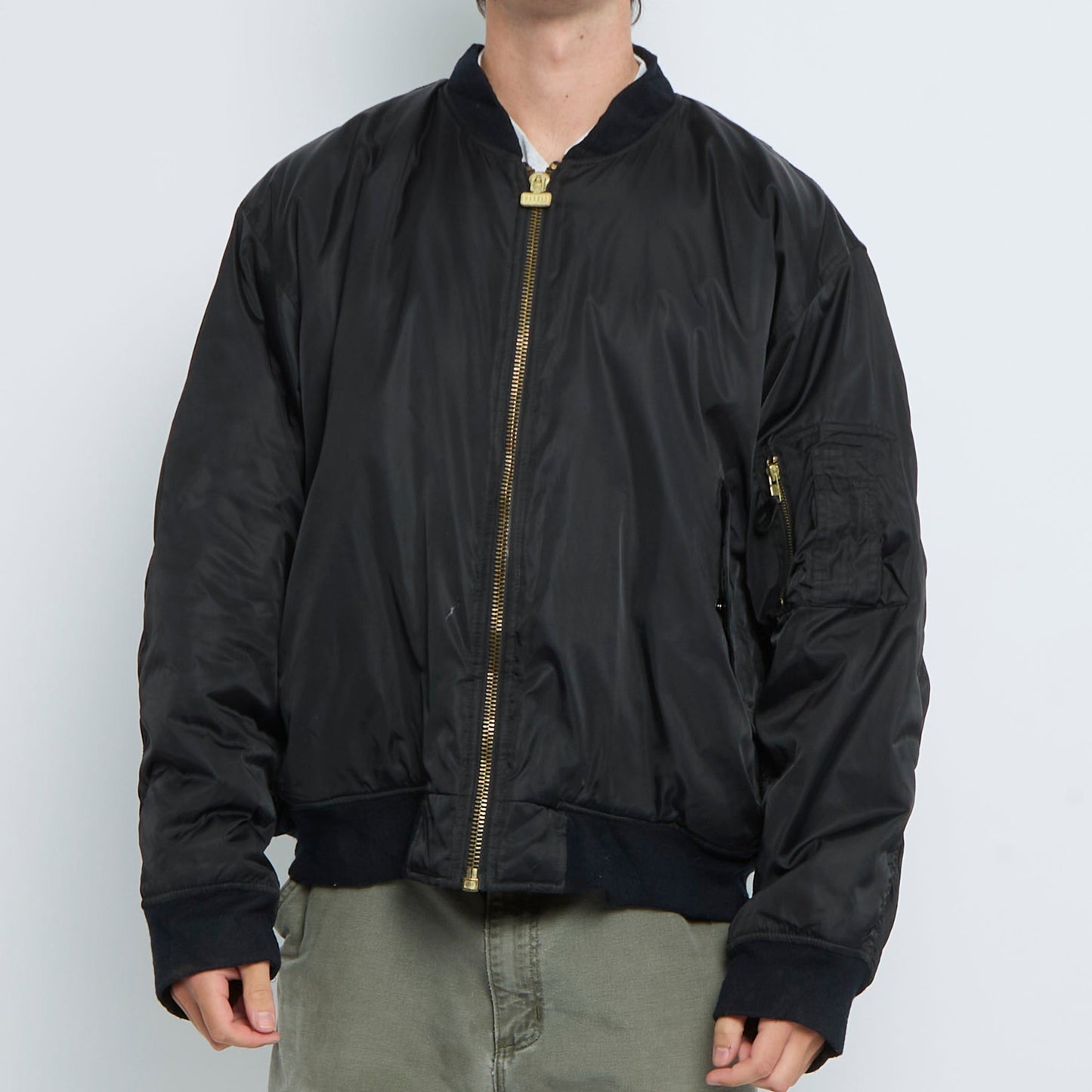 Full Zip Bomber Jacket - XL