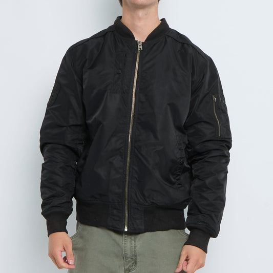 Full ZIp Bomber Jacket - XL