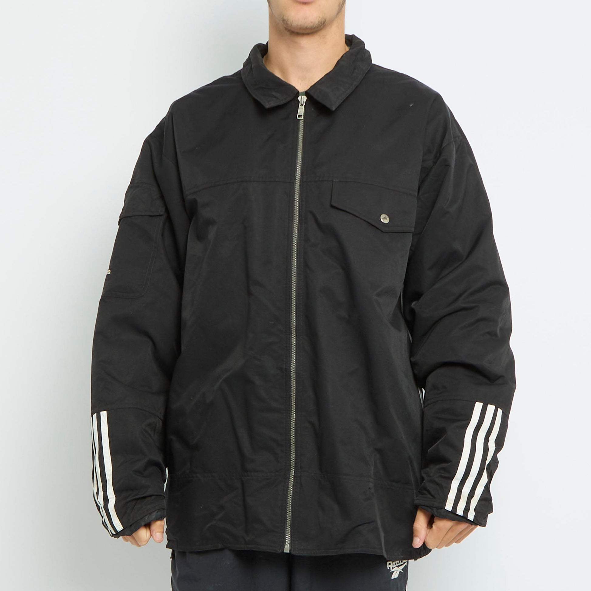 Adidas Logo Light Padded Jacket - XL