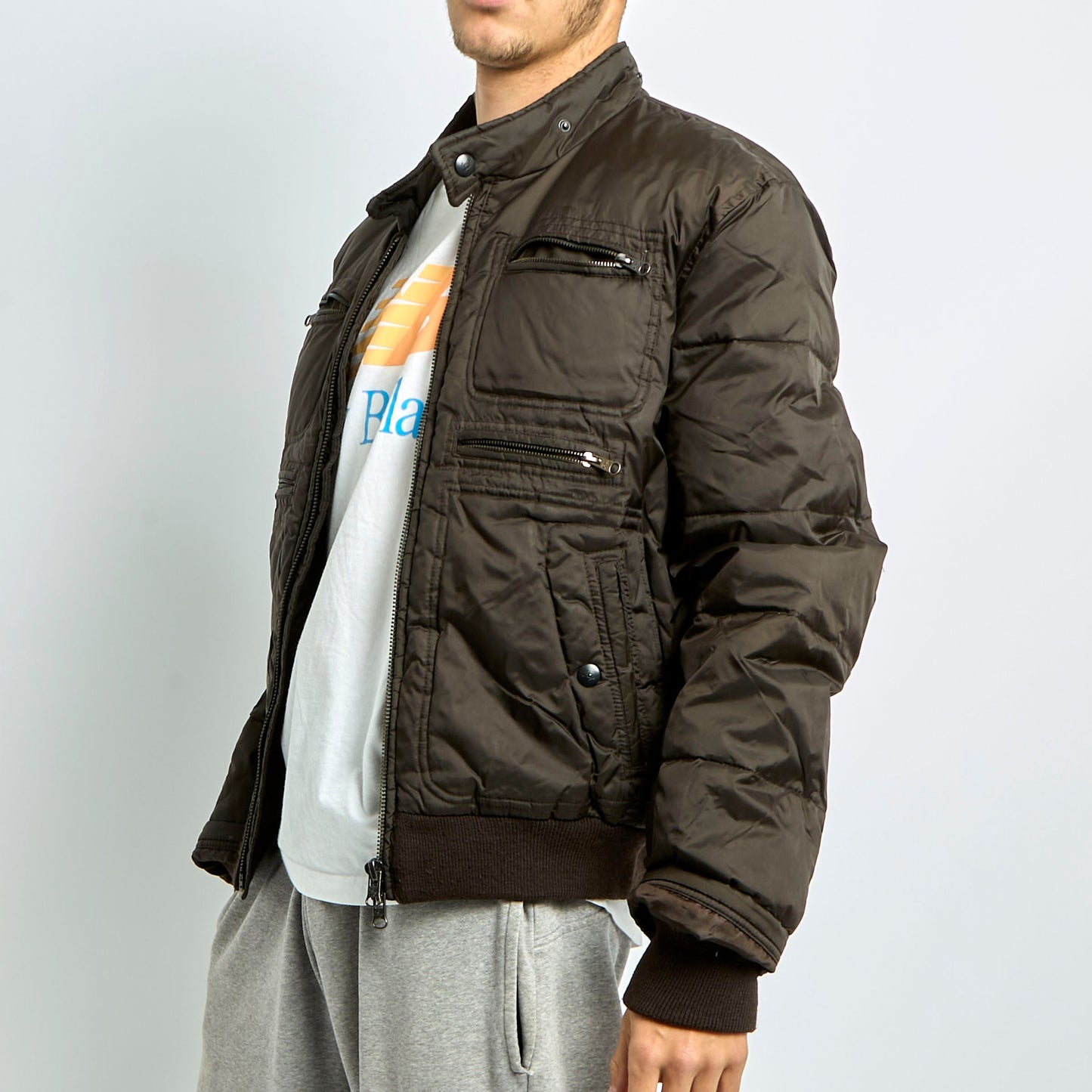 Fay Pocket Detail Bomber Jacket - XL wrong product