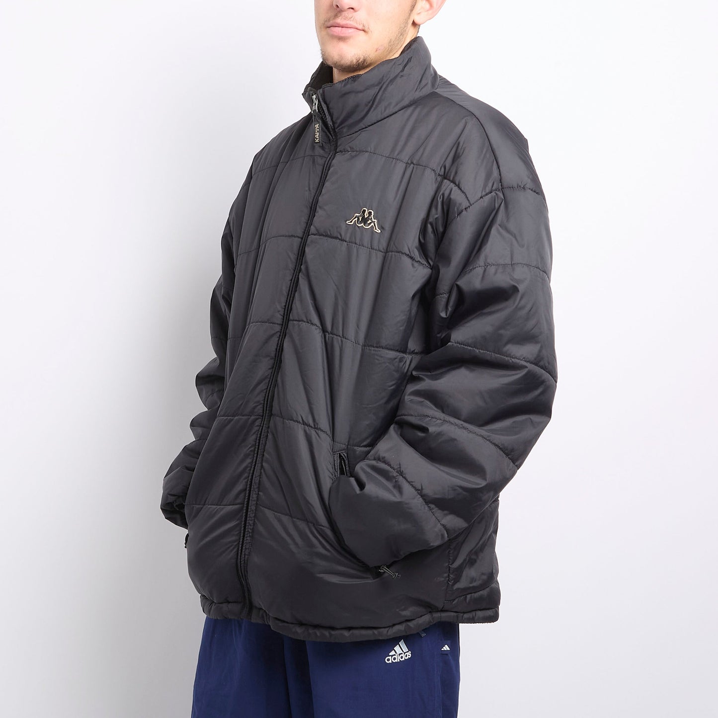 Kappa Logo Puffer Jacket - XL