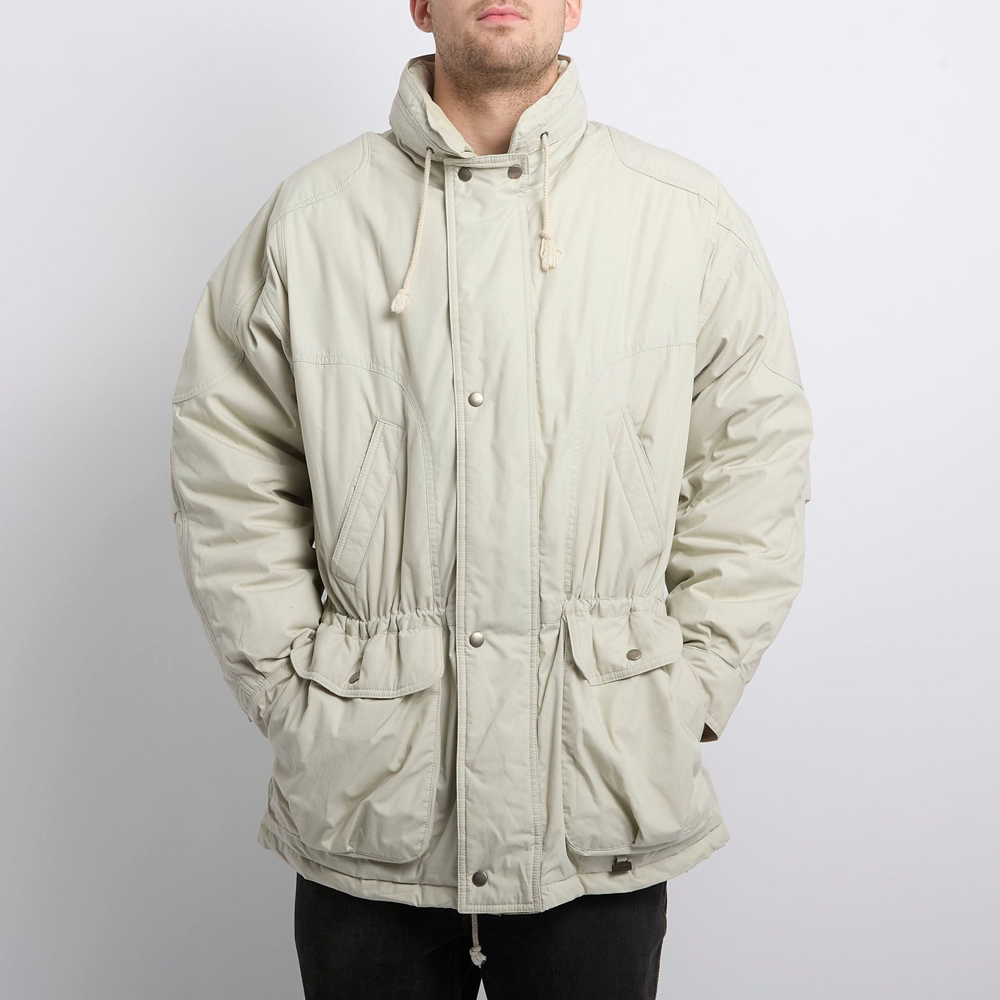 Light Padded Popper Jacket - XL