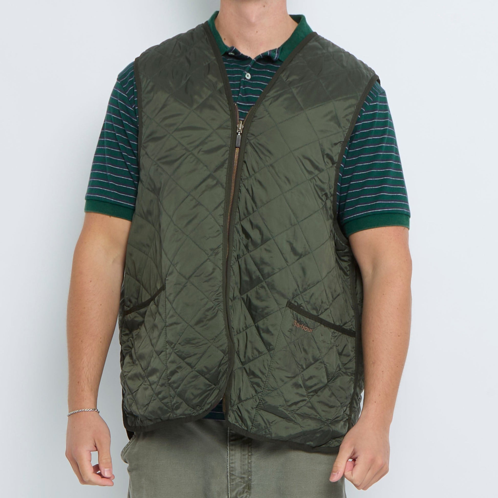 Barbour Diamond Stitch Gilet - XL