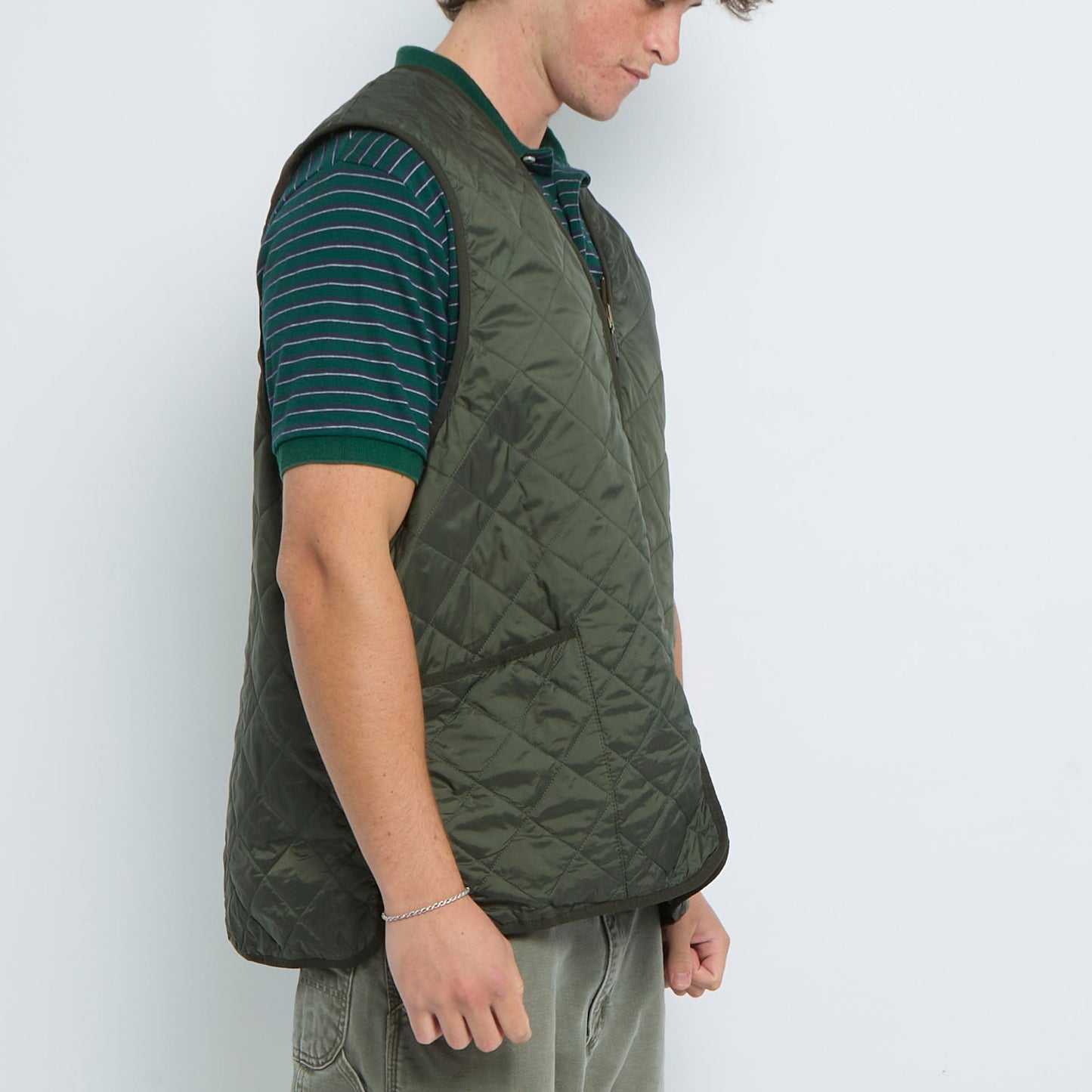 Barbour Diamond Stitch Gilet - XL