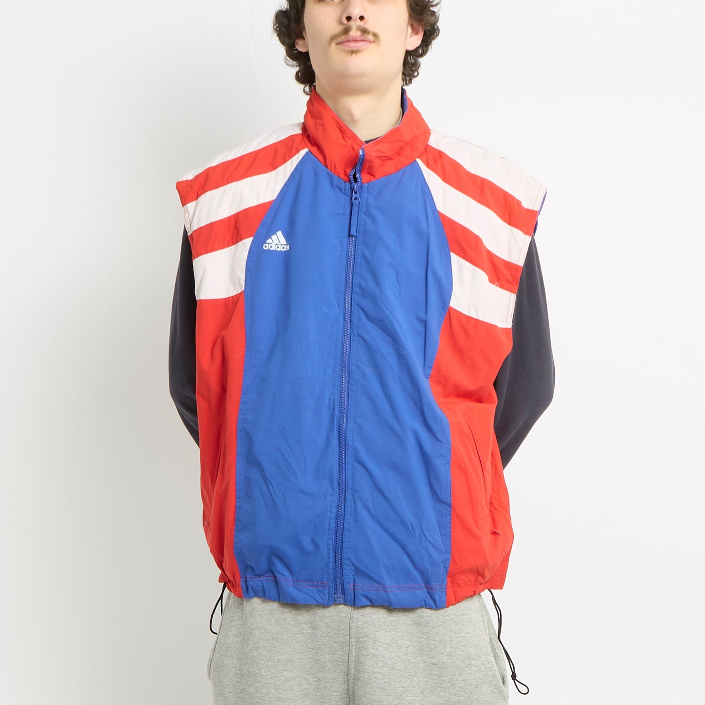 Adidas Windbreaker Sleevless Jacket - XL