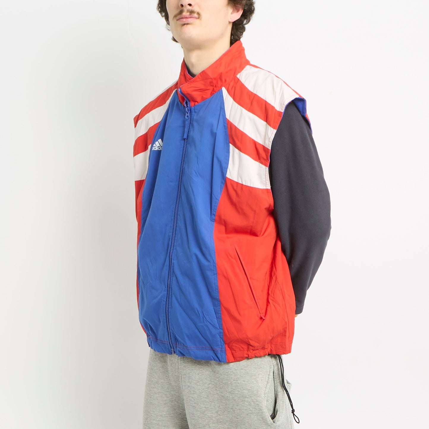 Adidas Windbreaker Sleevless Jacket - XL