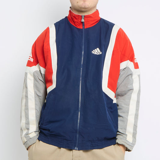 Adidas Logo Full Zip Jacket - XL