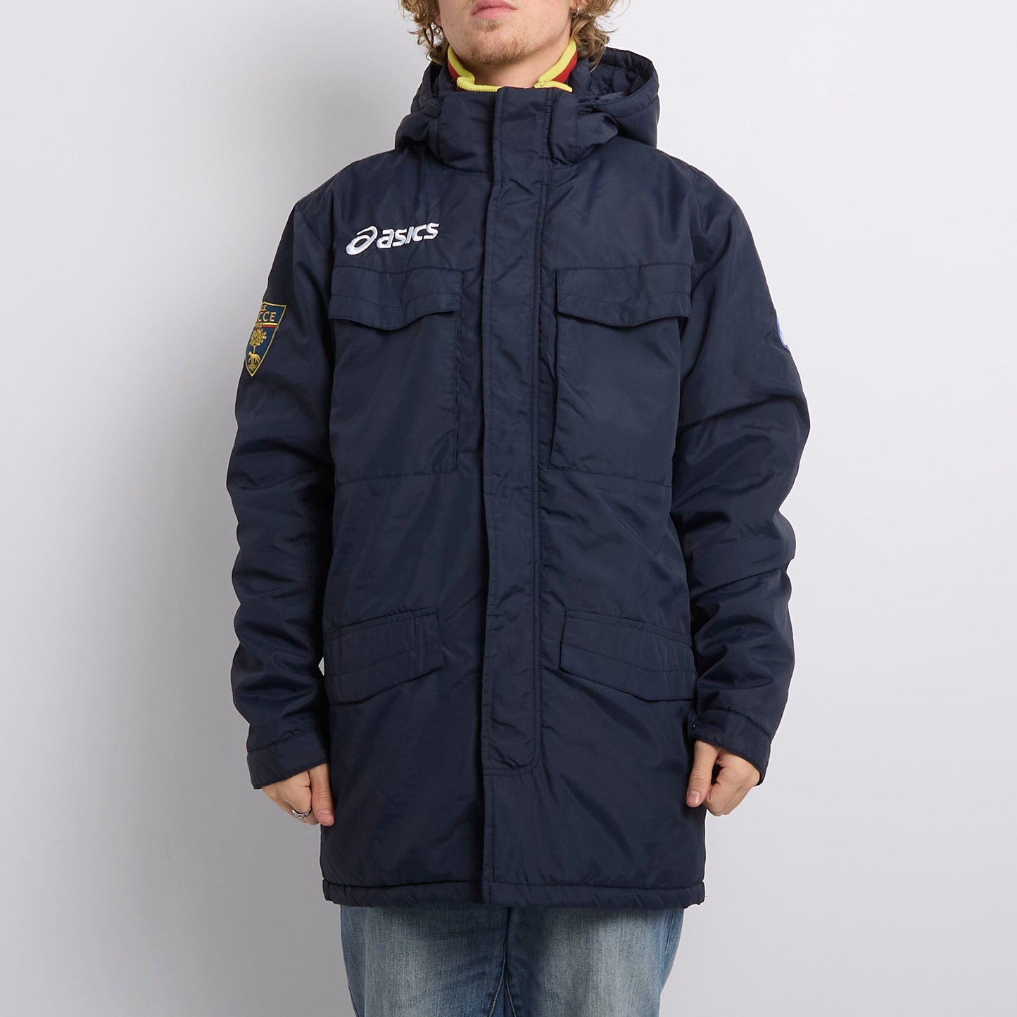 Asics Hooded Padded Jacket - XL