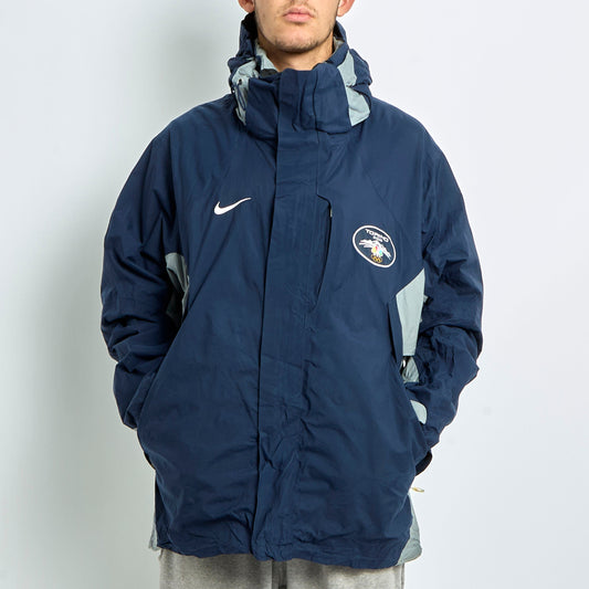 Nike Embroided Logo Hooded Windbreaker Jacket - XL