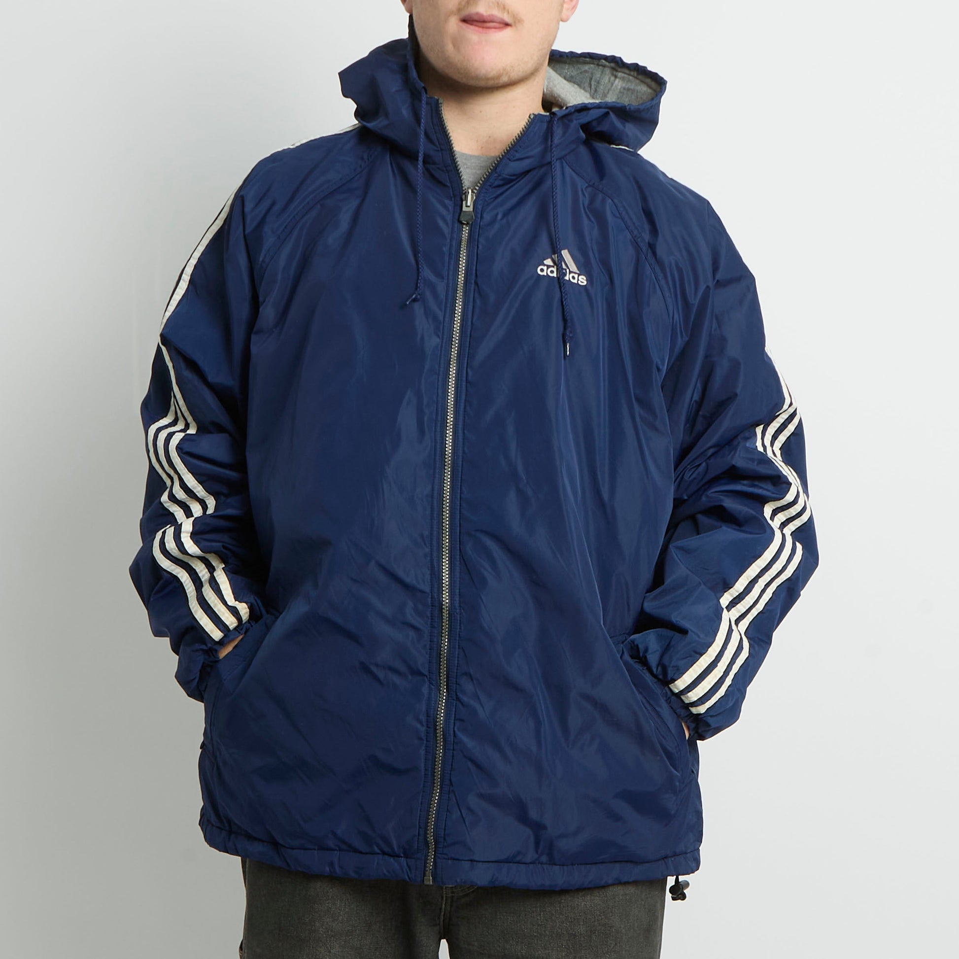 Adidas Hooded Jacket - XL