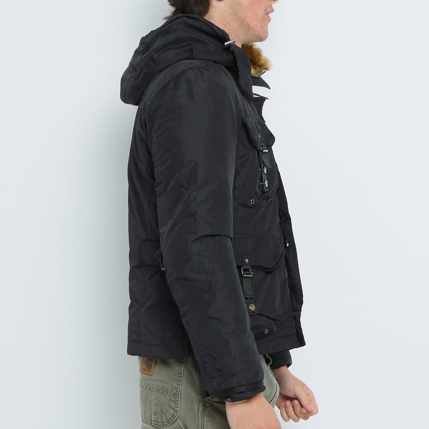 Jersey Lining Waterproof Puffer Jacket- XL