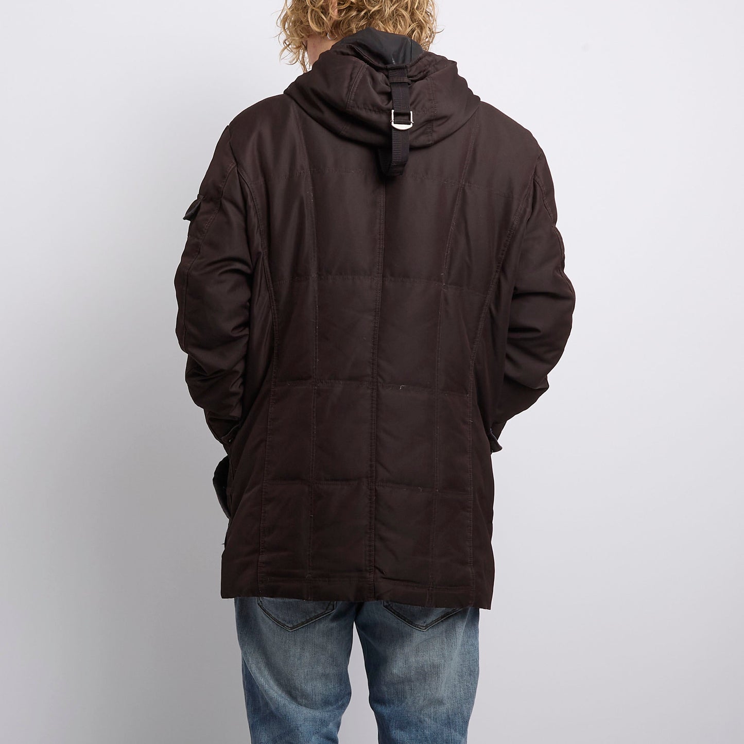 Trussardi Hooded Padded Jacket - XXL