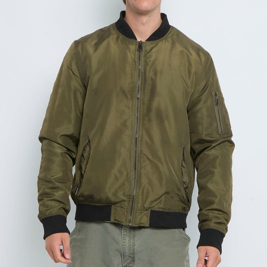 Full ZIp Bomber Jacket - XXL