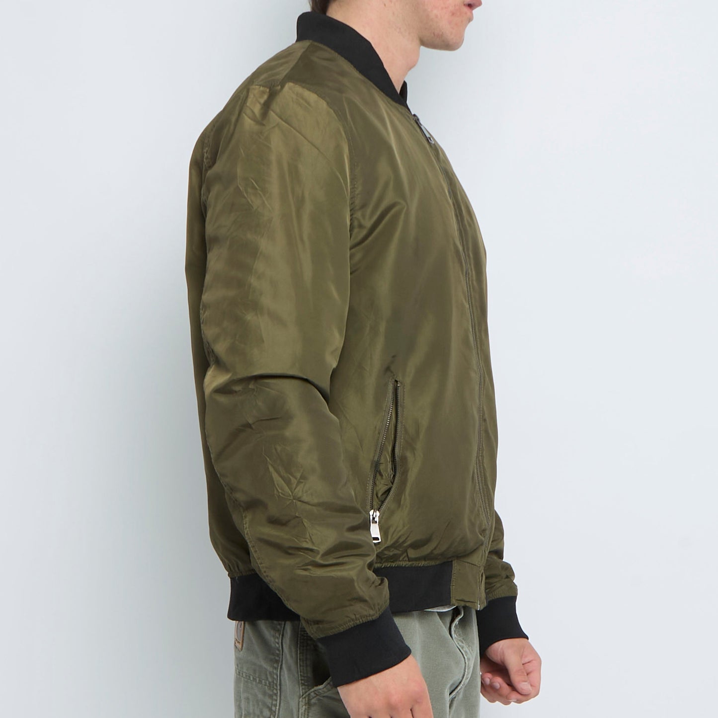 Full Zip Bomber Jacket - XXL