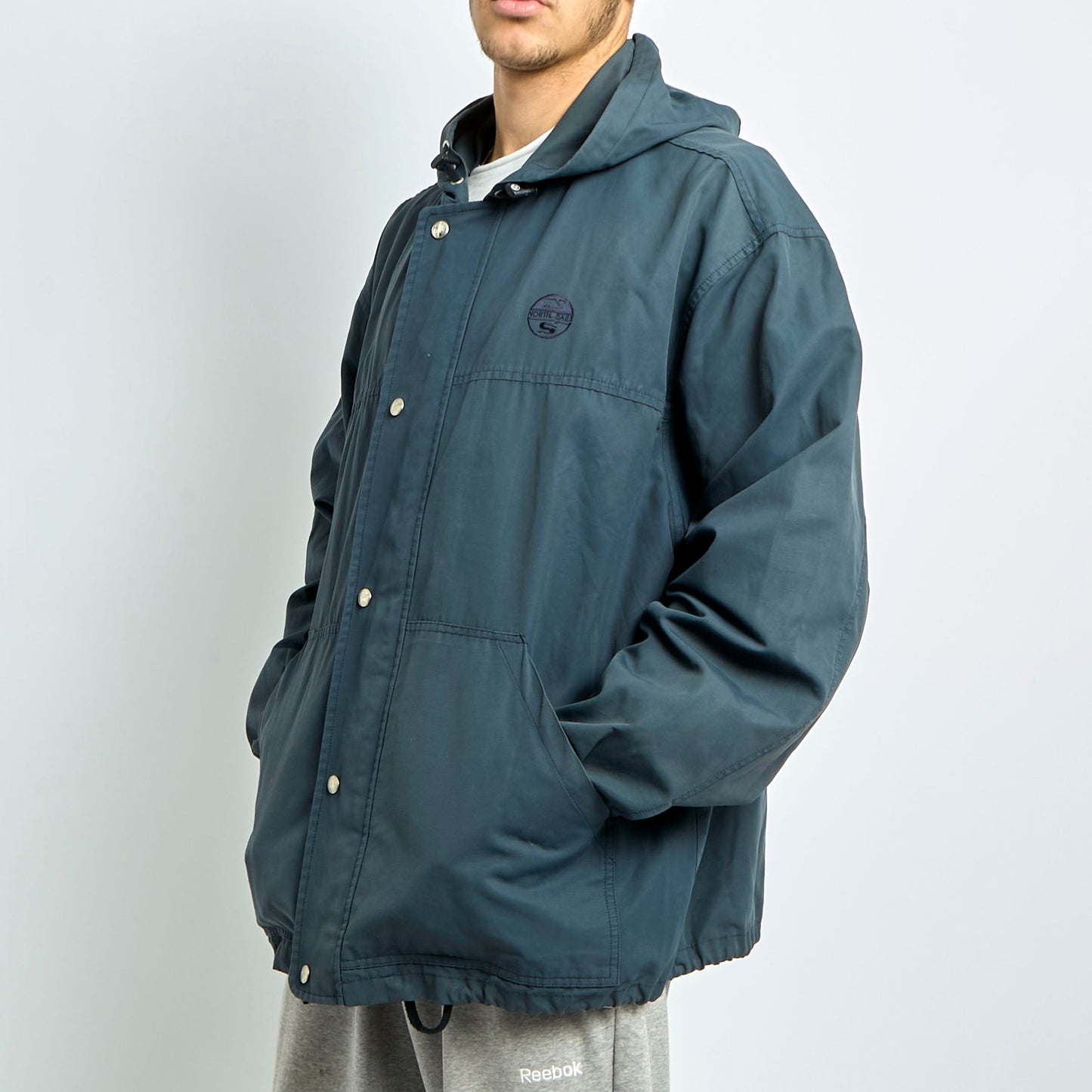 North Sails Hooded Popper Detail Jacket - XXL