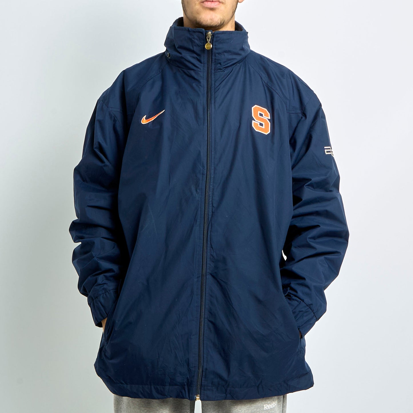 Nike Fleece Lined Windbreaker Jacket - XXL