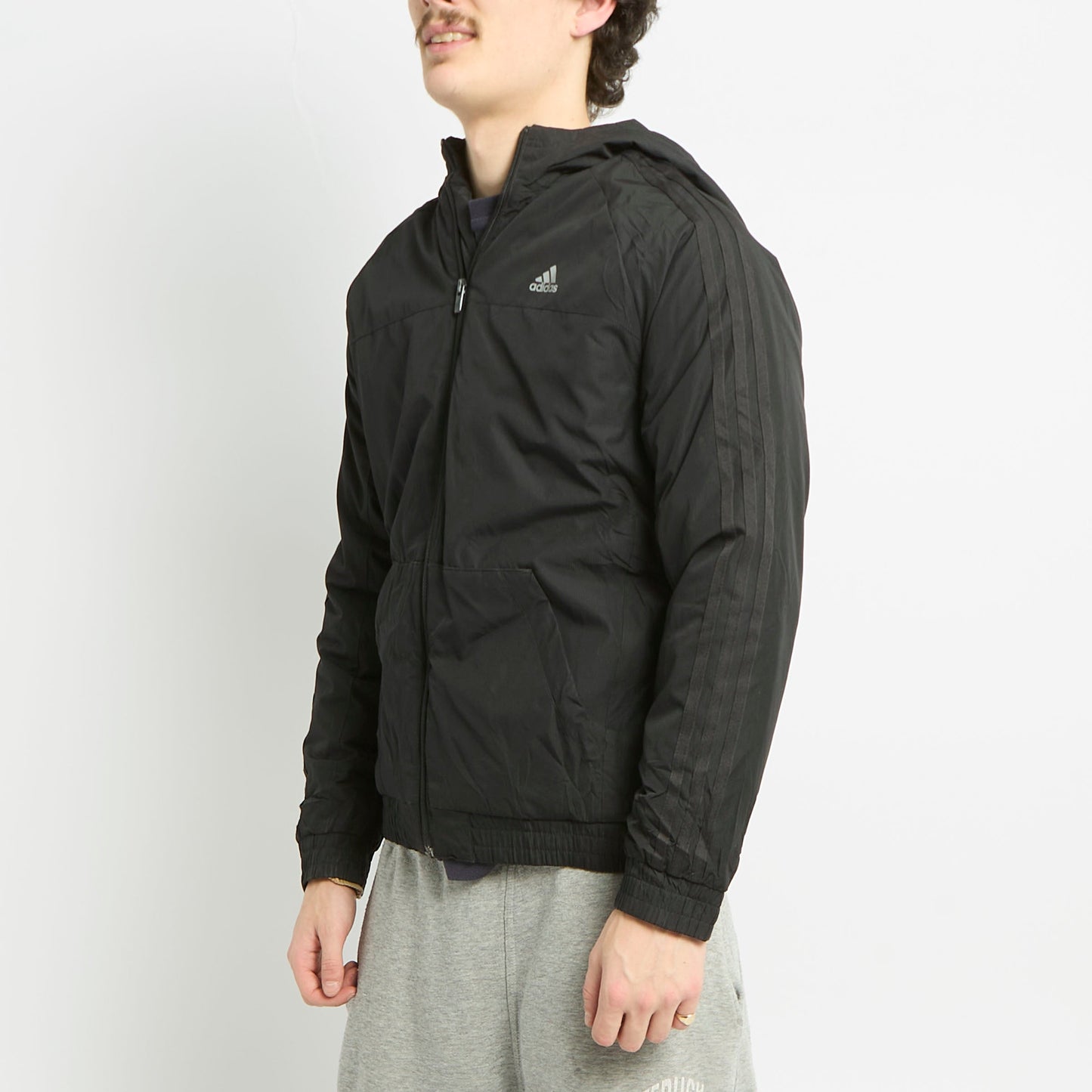 Adidas Hooded Puffer Jacket - XXS