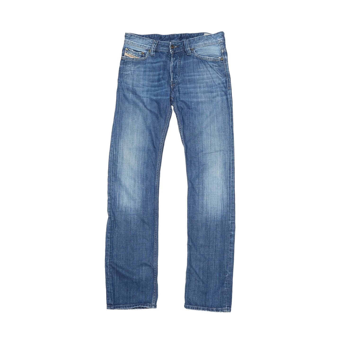 Mens Diesel Washed Straight Leg Jeans - W30" L32"