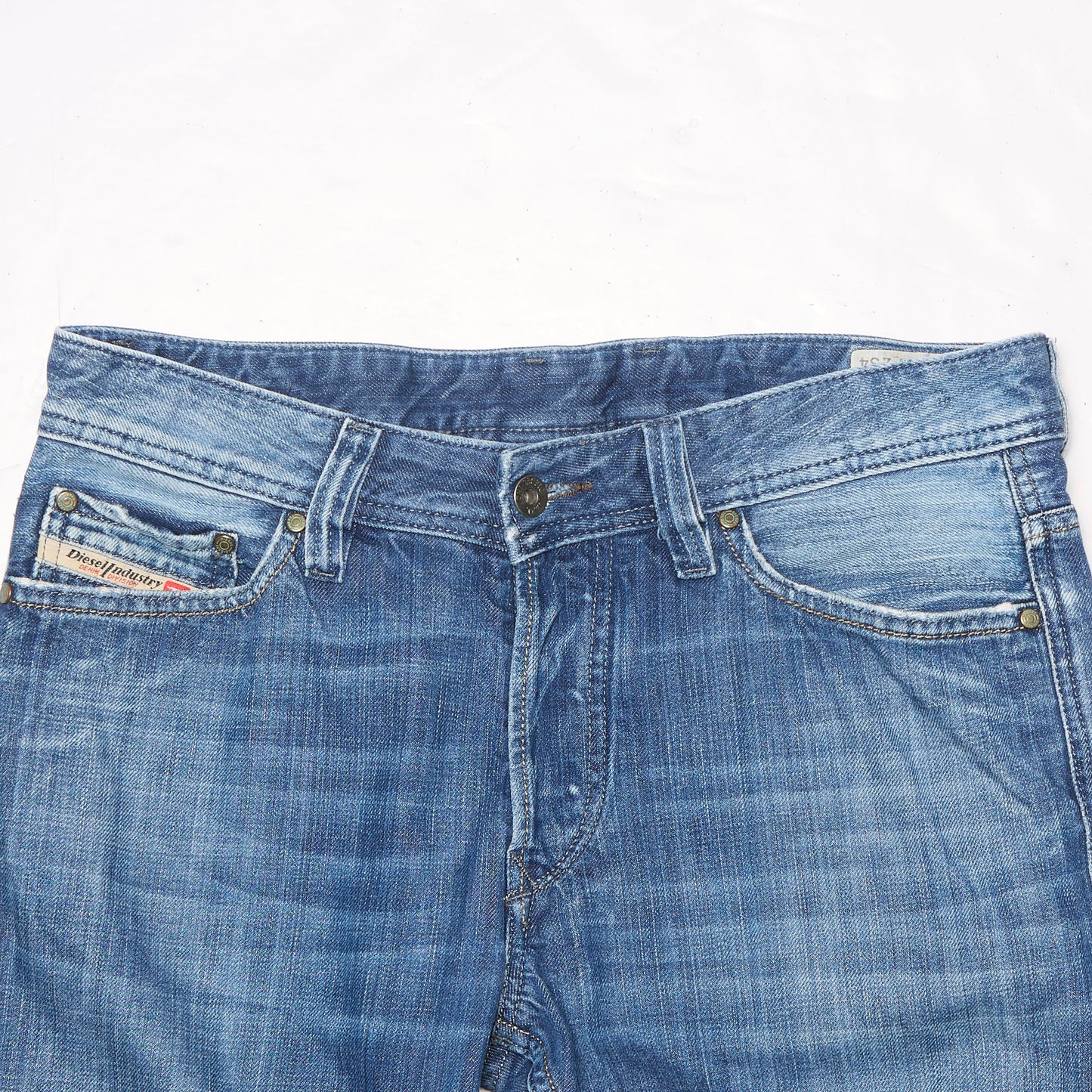 Diesel Washed Straight Leg Jeans - W30" L32"