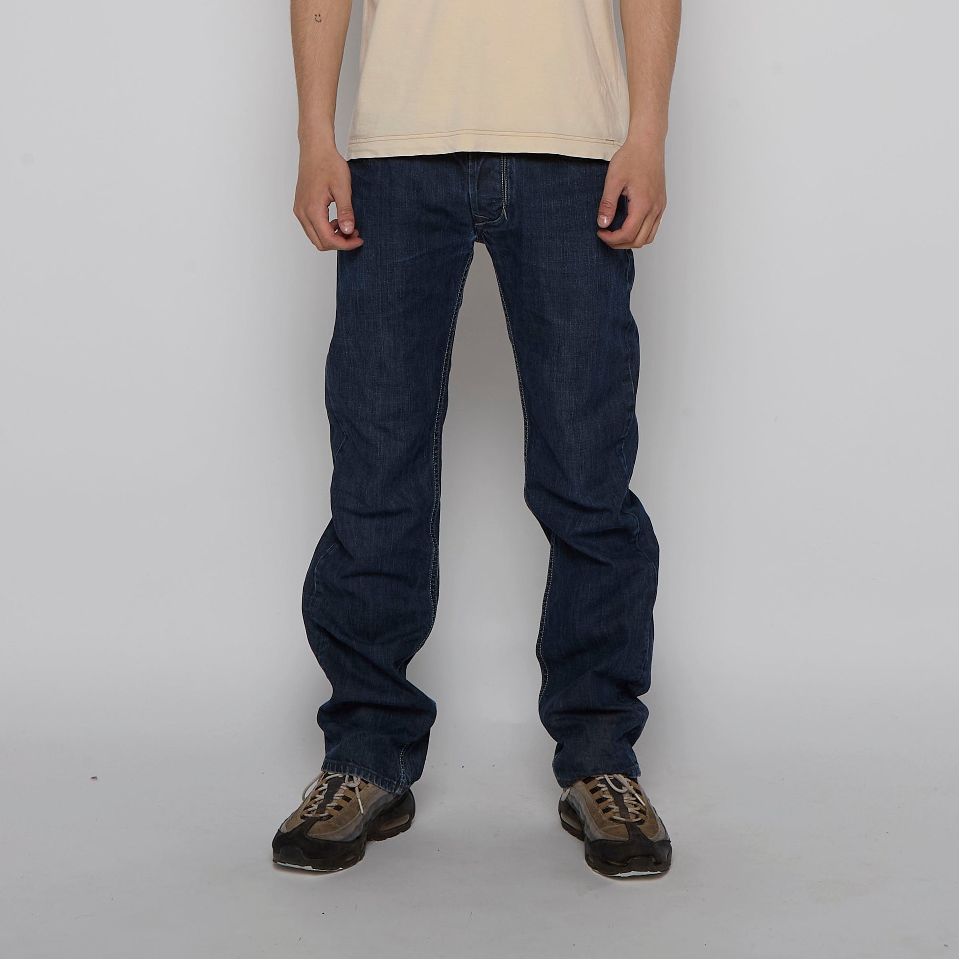 Diesel Washed Straight Leg Jeans - W31" L33"