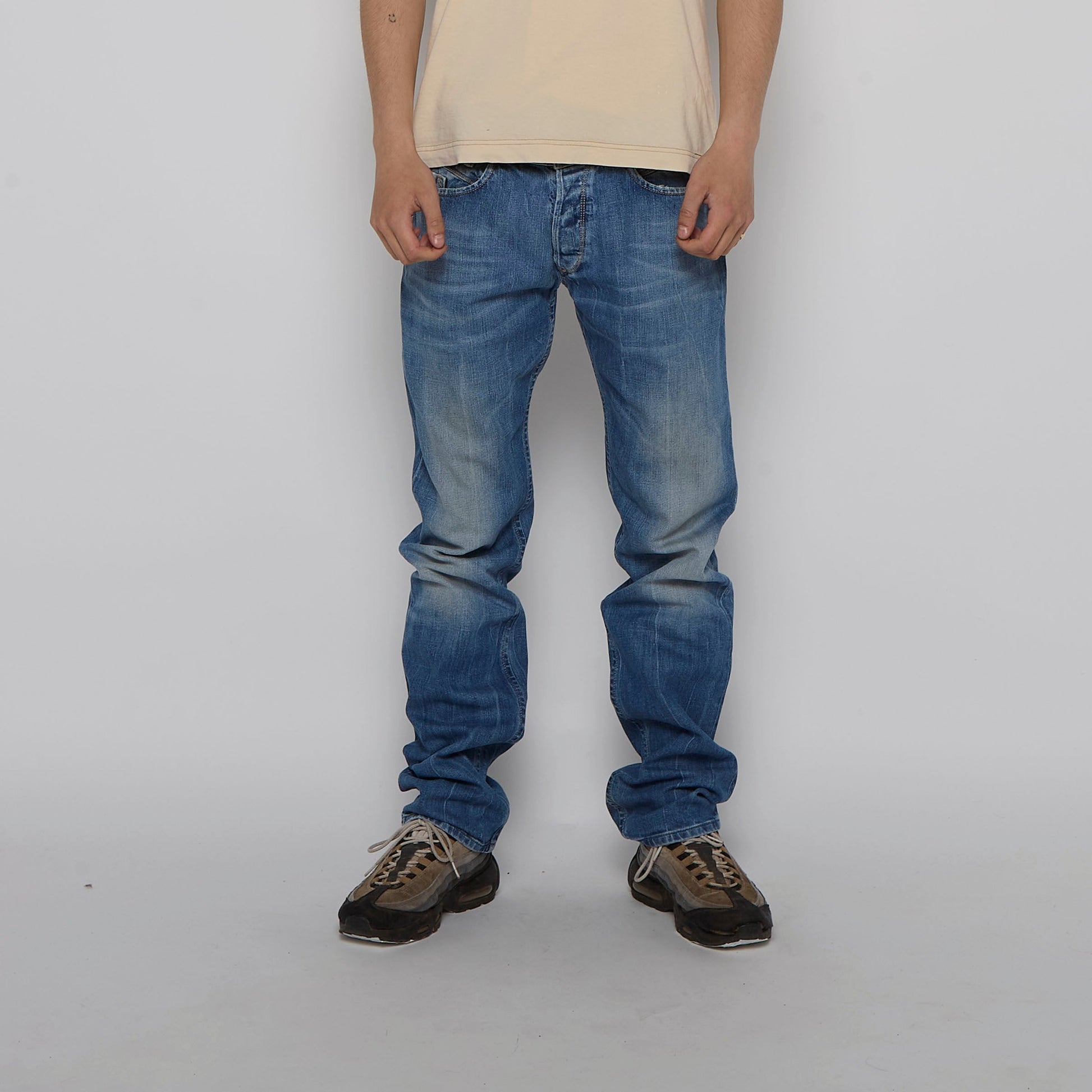 Diesel Washed Slim Fit Jeans - W32" L34"