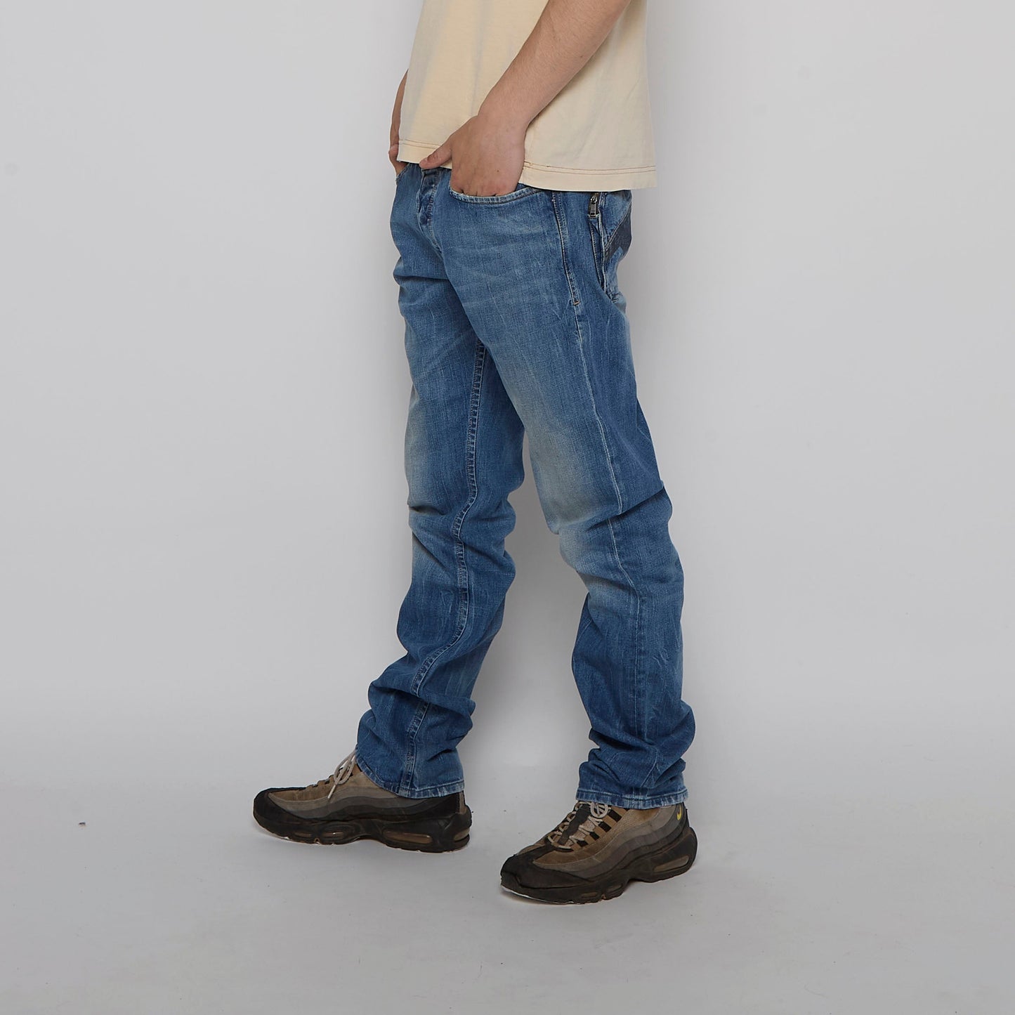 Diesel Washed Slim Fit Jeans - W32" L34"