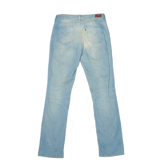 Levis Washed Straight Leg Jeans - W34" L33"