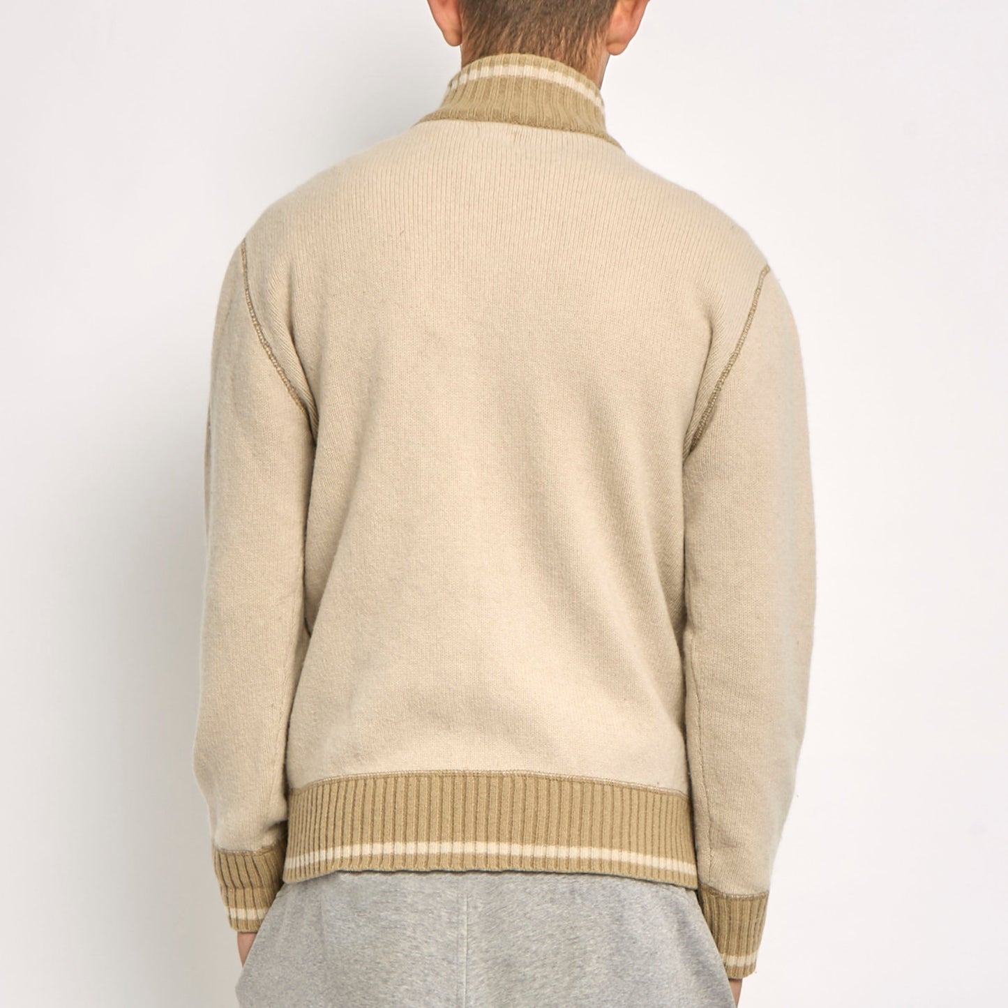 Levis-Turtleneck Zip Up Sweater - L