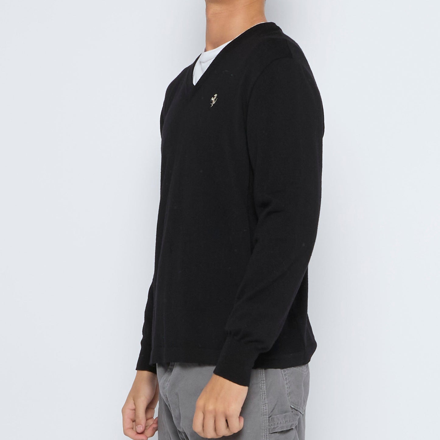 Fila Ferrari V-Neck Sweater - L