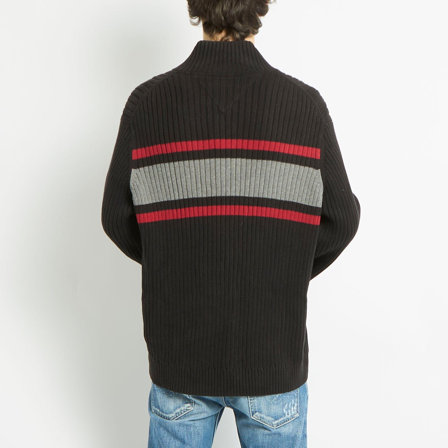 Tommy Hilfiger Ribbed Knitted Sweater - L