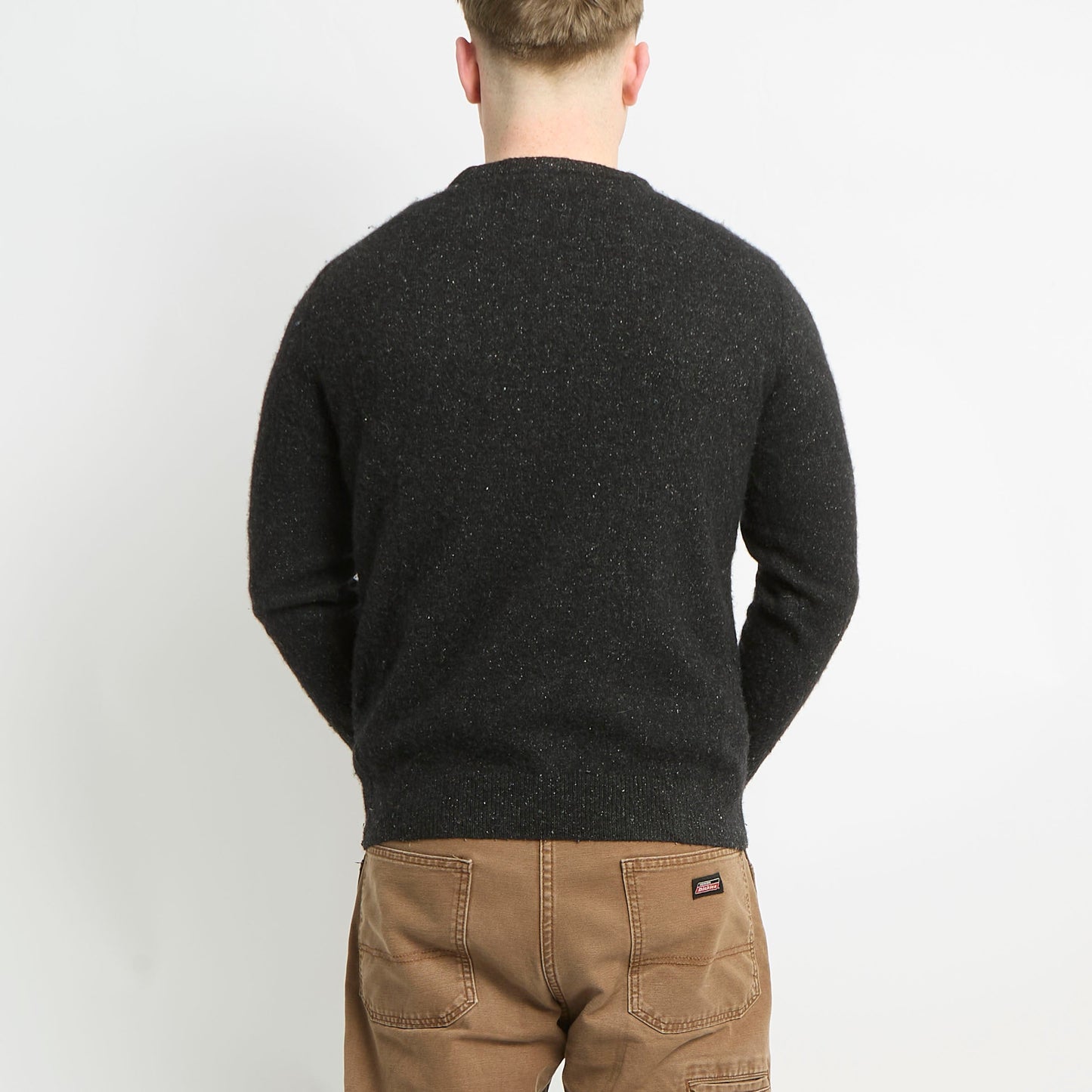 Barbour Wool Speckled Crew Neck - L