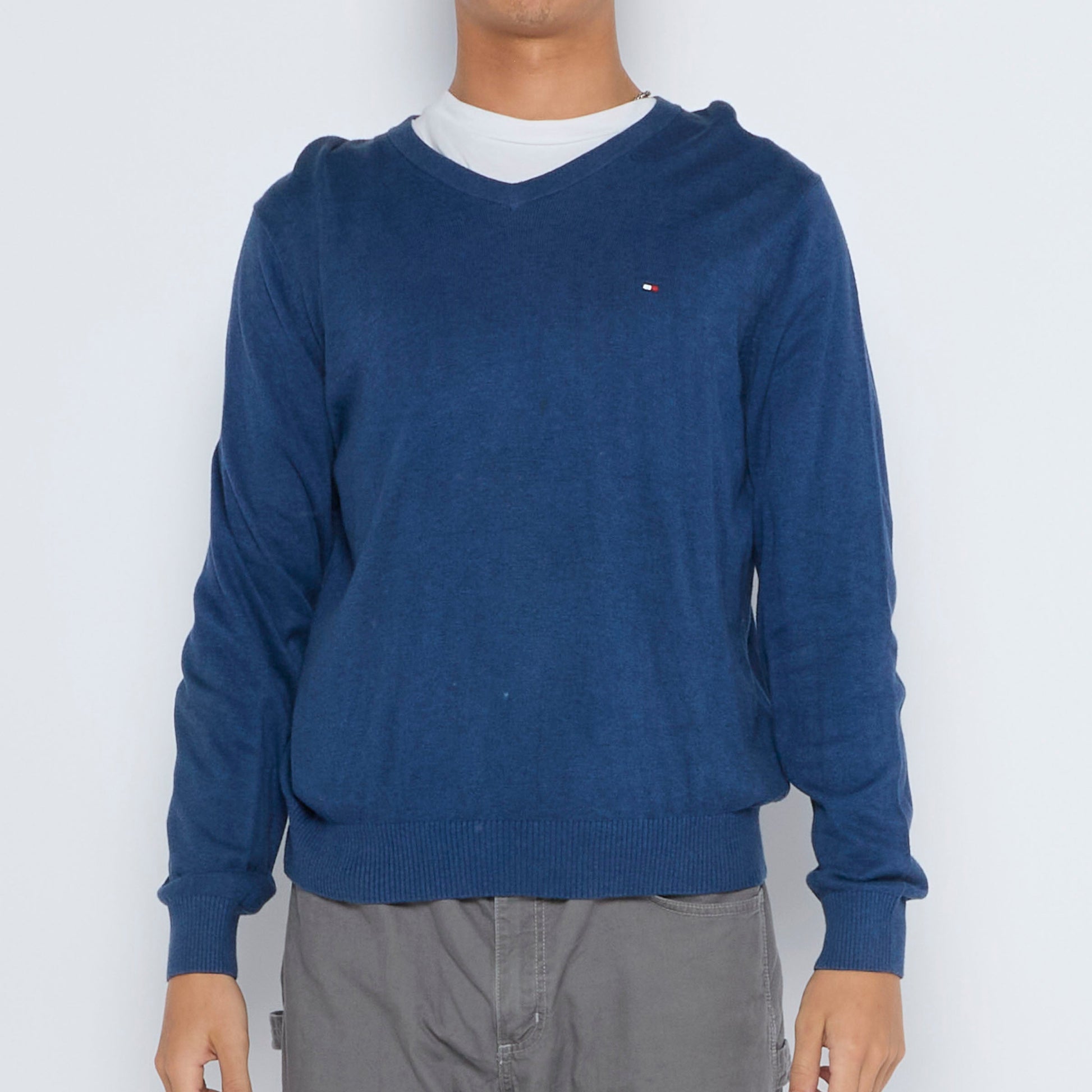 Tommy Hilfiger V-Neck Sweater - L