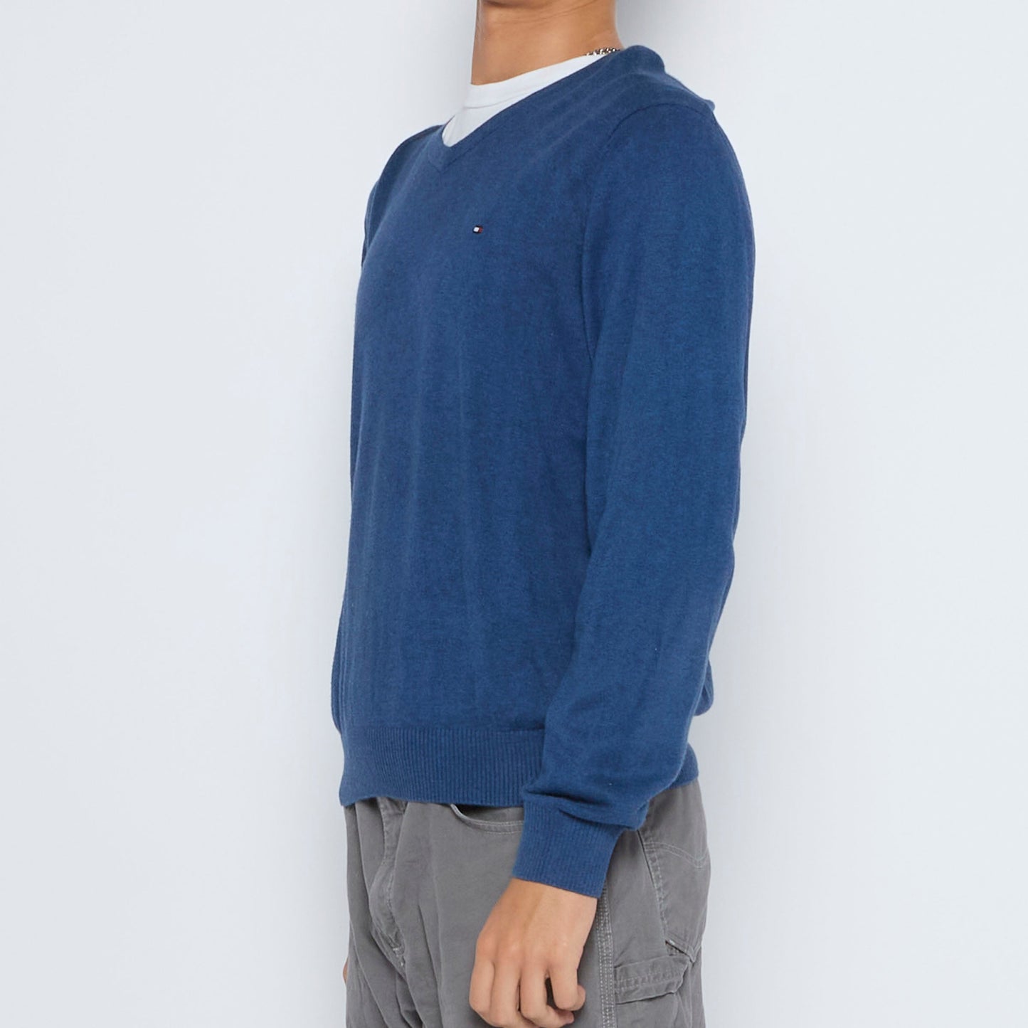 Tommy Hilfiger V-Neck Sweater - L