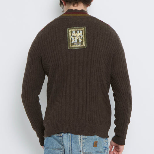 Dolce & Gabbana Ribbed Turtleneck Sweater - L