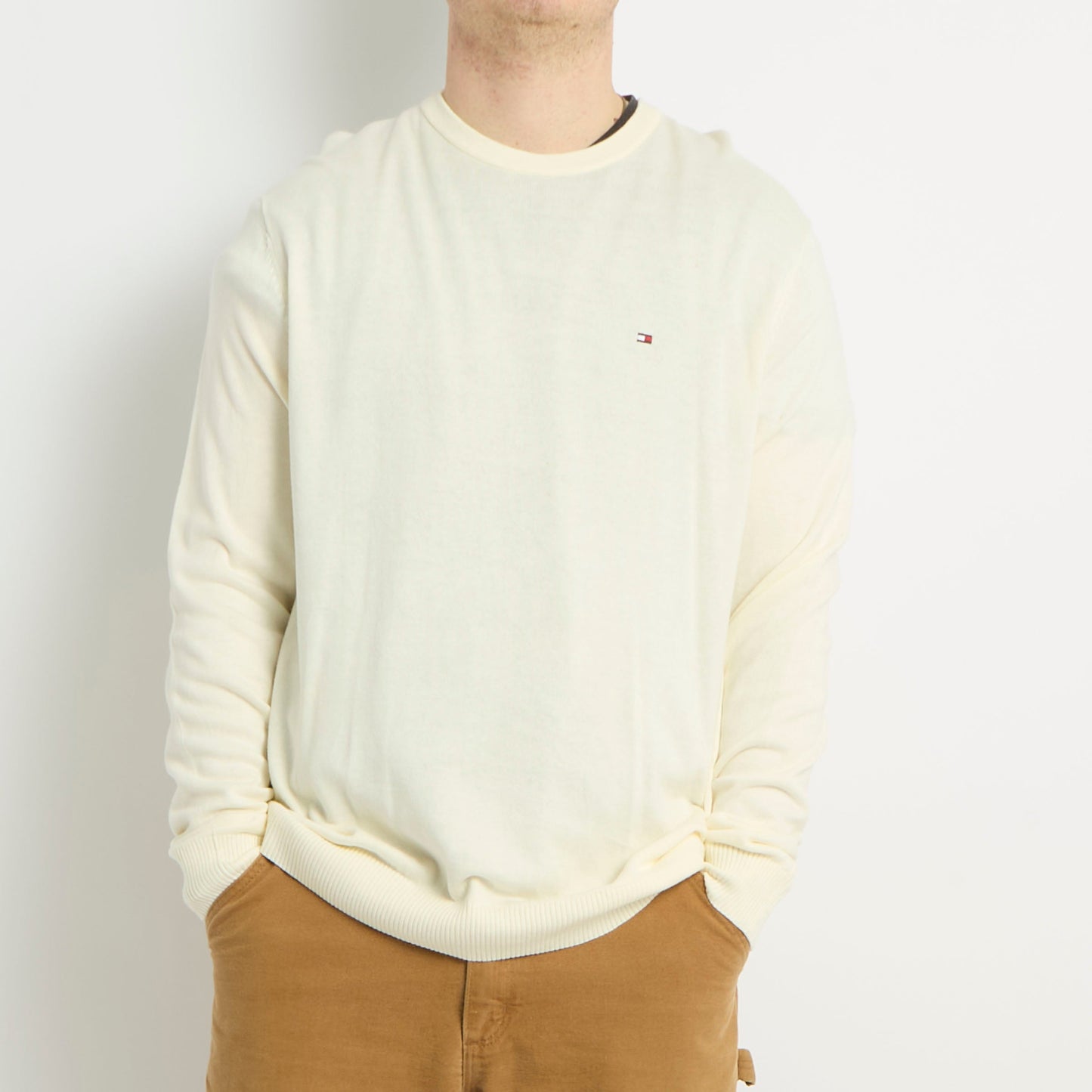 Tommy Hilfiger Crewneck Knitted Sweater - L