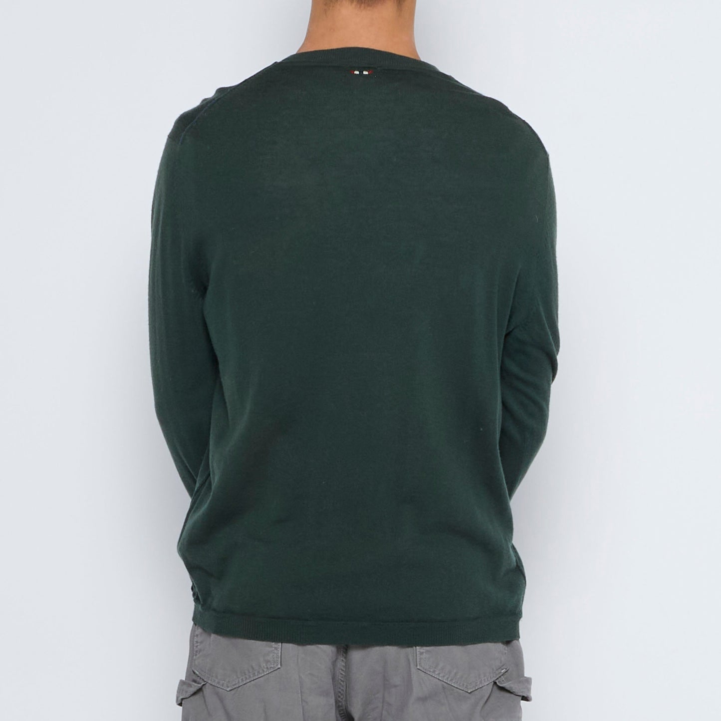 Napapijri V-Neck Sweater - L