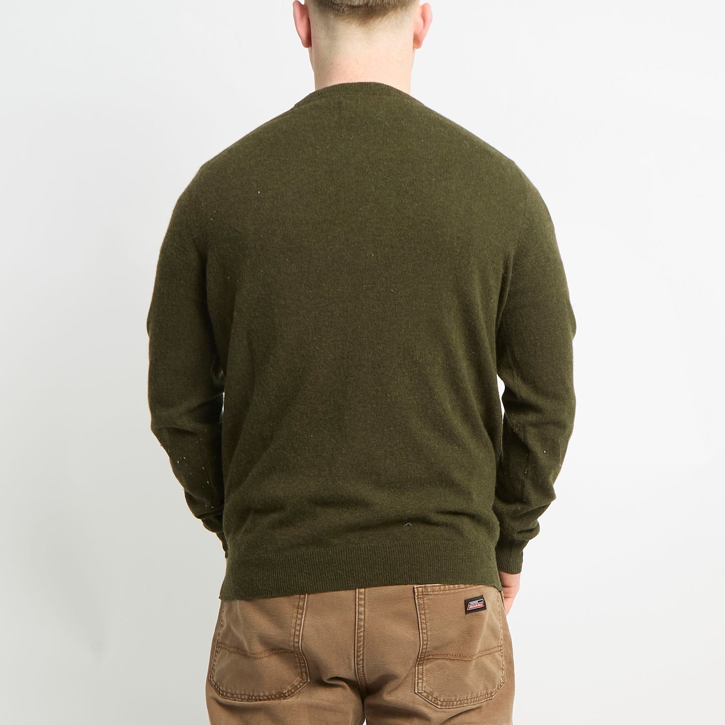 Barbour Lambswool Crew Neck - L